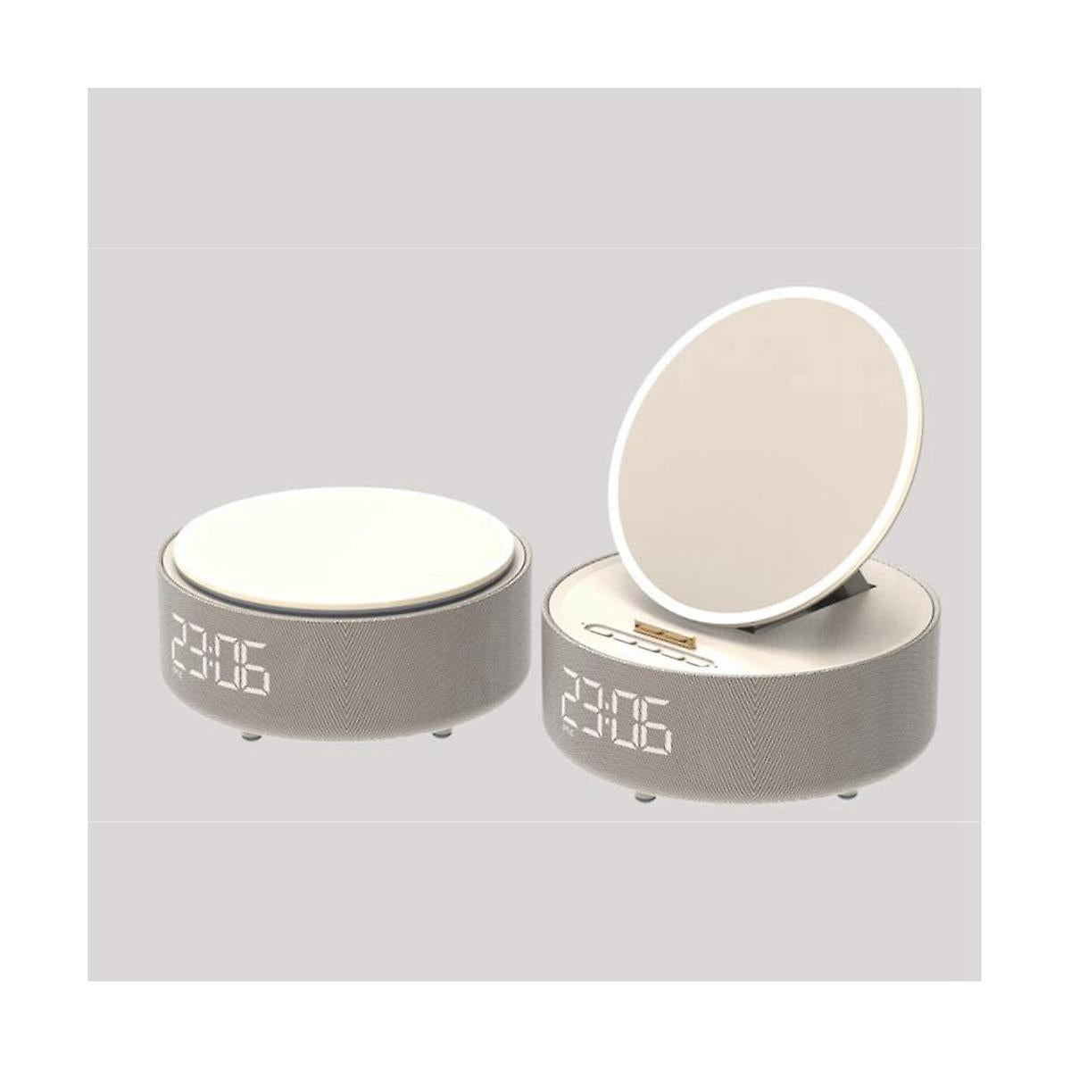 Parlante con espejo LED 6 en 1