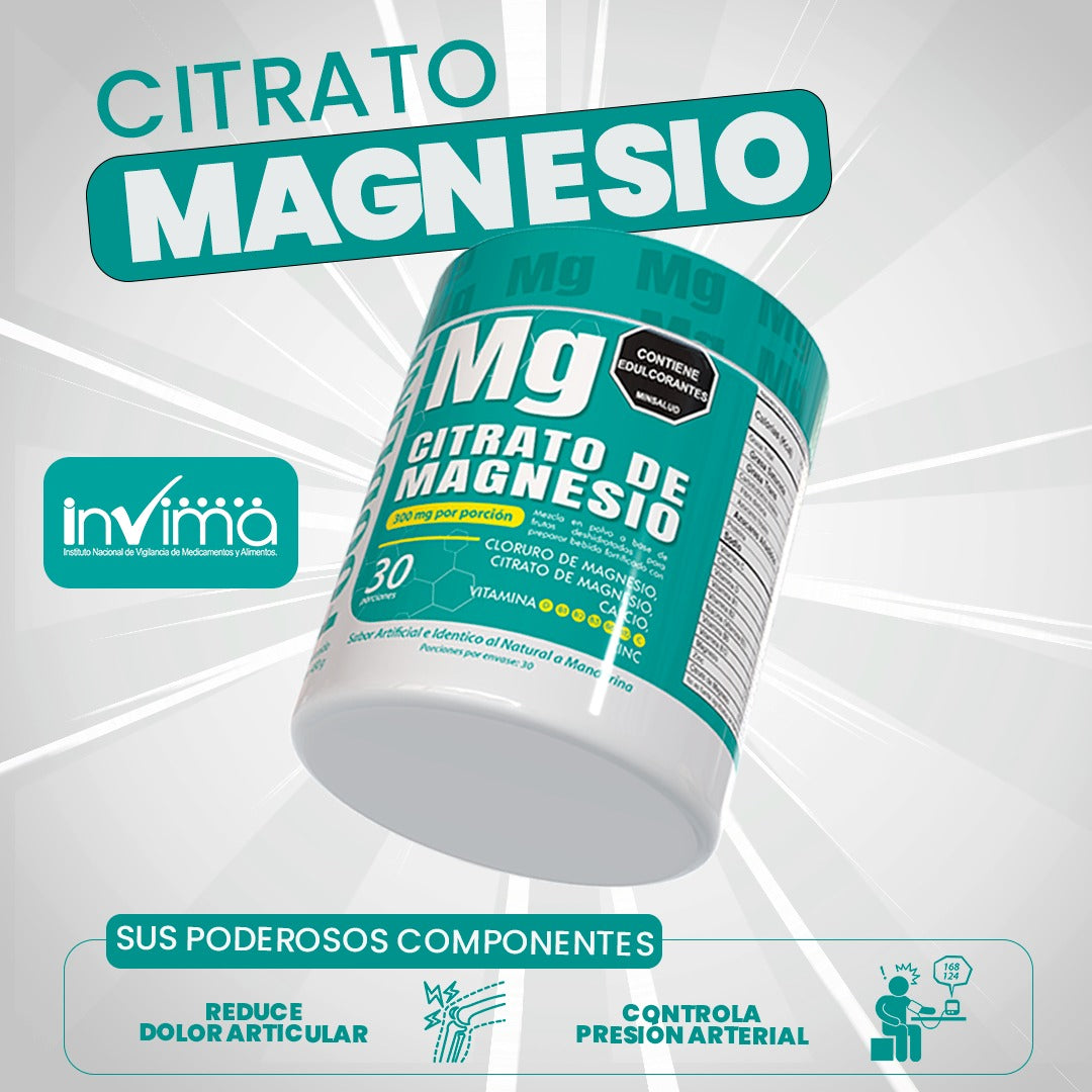 Citrato de Magnesio FOODLINE x 450g