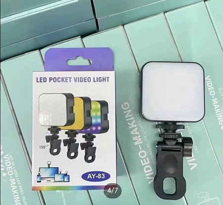 Luz LED RGB con clip ref AY-83