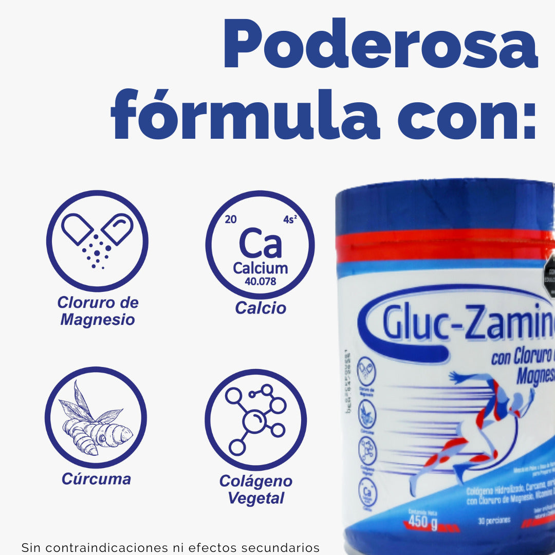 GLUC-ZAMINE CON CLORURO DE MAGNESIO