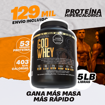Proteína 5lb GodWhey HIpercalórica