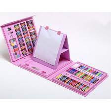 Set kit de arte maleta X 208 piezas