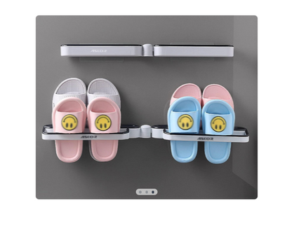 Organizador de chanclas adhesivo para pared