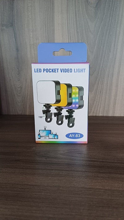 Luz LED RGB con clip ref AY-83