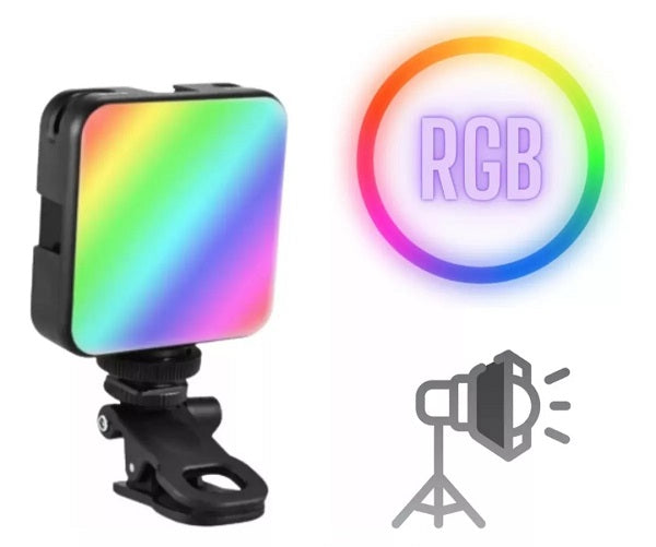 Luz LED RGB con clip ref AY-83