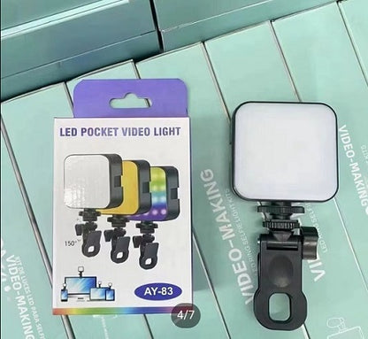 Luz LED RGB con clip ref AY-83