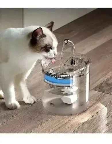 Fuente de agua automática para mascotas con filtro 2 L