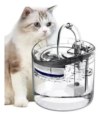 Fuente de agua automática para mascotas con filtro 2 L