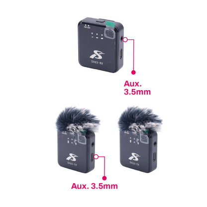 Micrófono 2 en 1 SX63-2