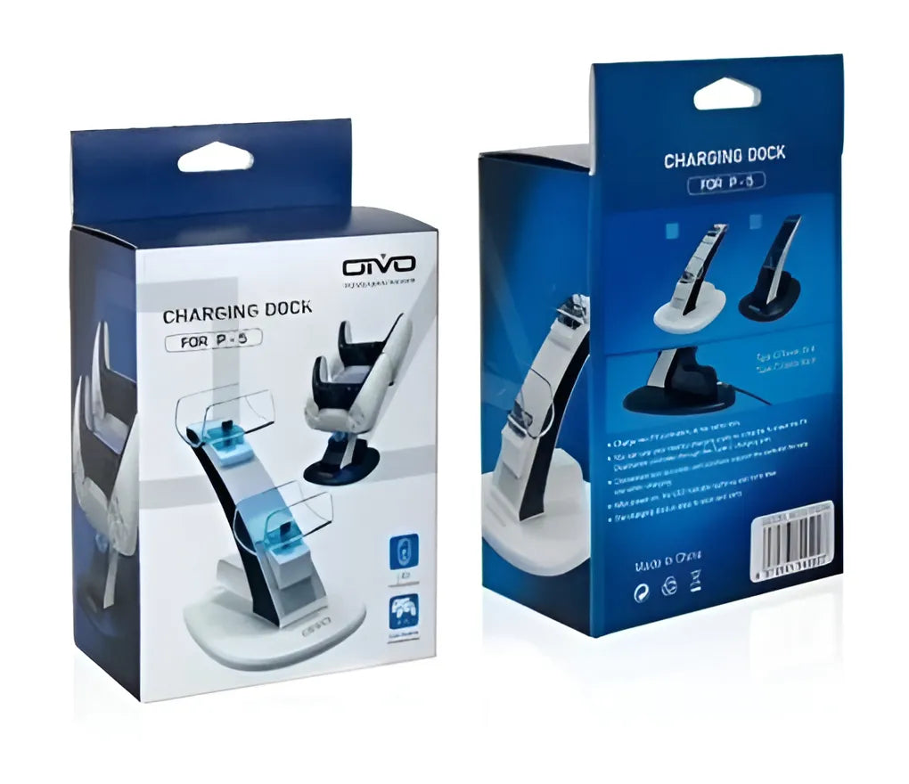 BASE CARGADOR PARA CONTROLES PS5